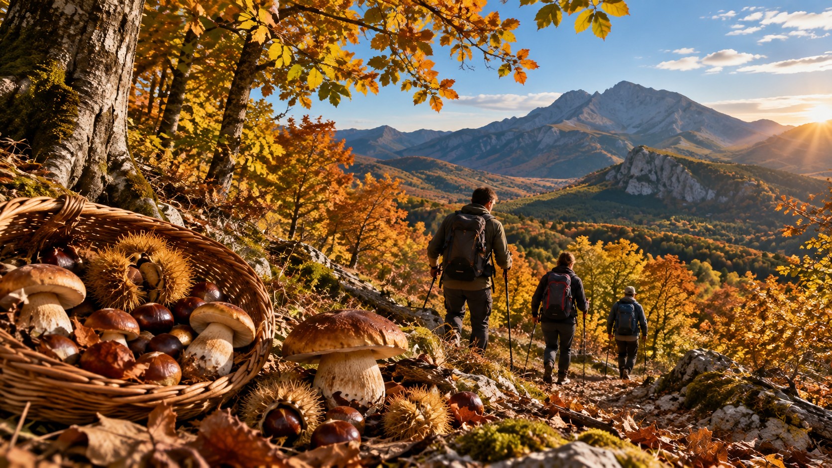 Autunno nel Pollino - Tra castagne e funghi